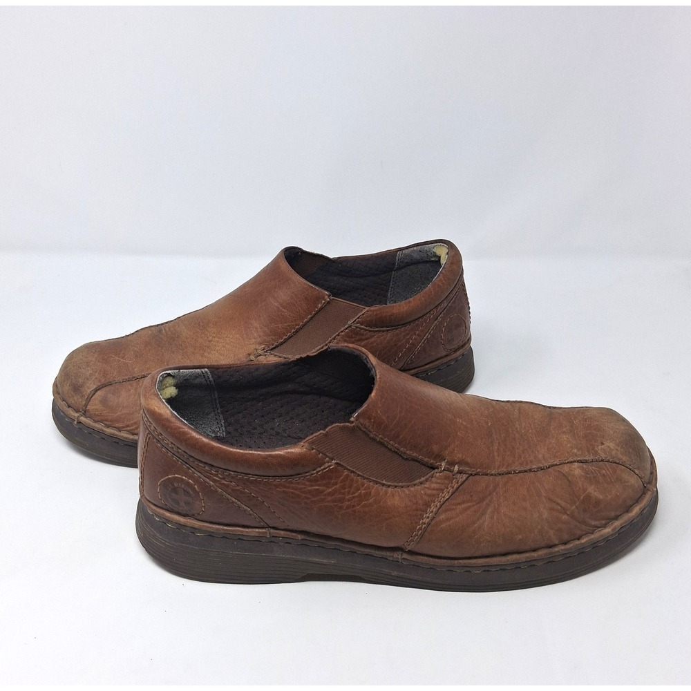Dr Martens Tevin Slip-On Leather Loafers Mens Size 11 Very Worn